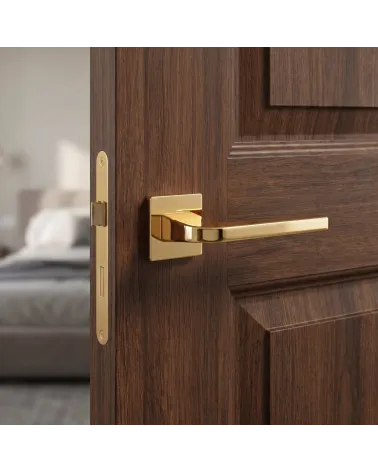 Poignée de Porte en Zamak Solide et Durable - Modèle ISMENA