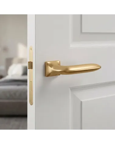 Poignée de Porte Or Mat pour une note chaleureuse - Modèle GLADIOLA
