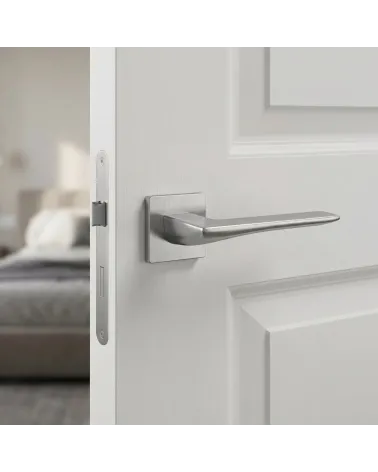Poignée de Porte en Zamak Solide et Robuste - Modèle IRIS