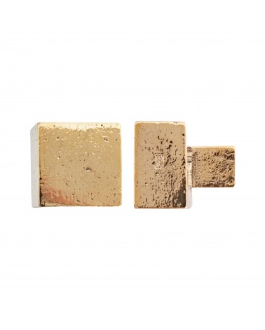 Bouton de Meuble en bronze sobre et chaleureux PQ -  poignée design