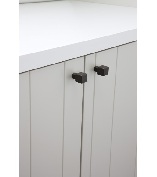Bouton de Meuble en bronze sobre et chaleureux PQ -  poignée design