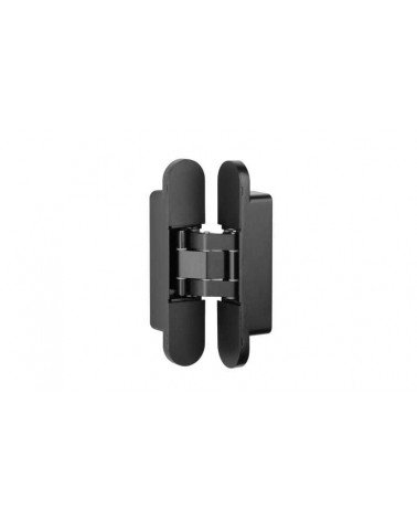 Charnière 3D de couleur noire pour une porte invisible