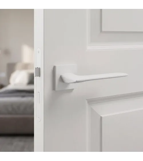 Poignée de porte blanche line GIULIA poignée design