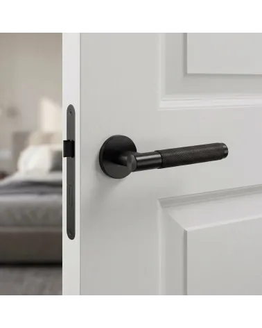 Poignée de Porte Noir une ambiance empreinte de luxe - Time Slim