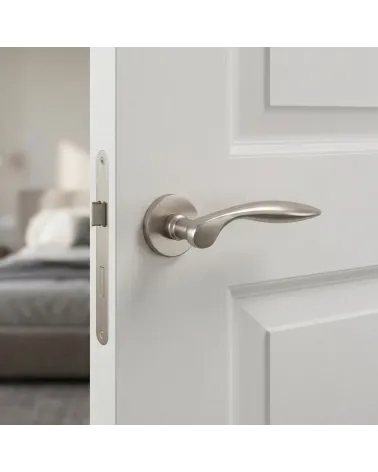 Poignée de Porte Nickel Brossé pour une touche raffinée - TUPAI 1938