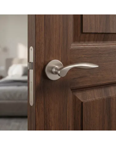 Poignée de Porte Nickel Brossé pour une touche raffinée - TUPAI 1938