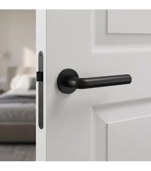 Poignée de porte noire INULLA poignée design