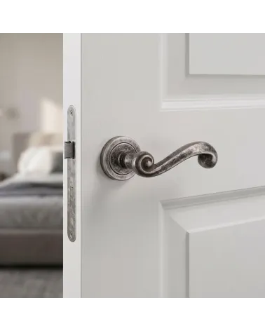 Poignée de Porte Noire Élégante et Captivante - Modèle TUPAI 738