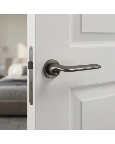 Poignées de porte graphite Ento Elan