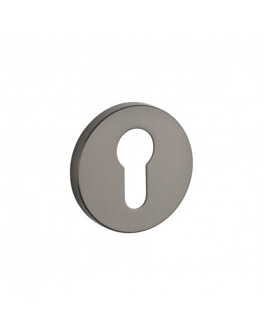 Rosace ronde clé à barillet PZ quincaillerie design couleur 10