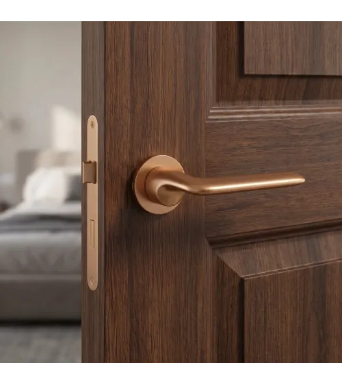 Poignée de porte cuivre Ento Elan poignée design