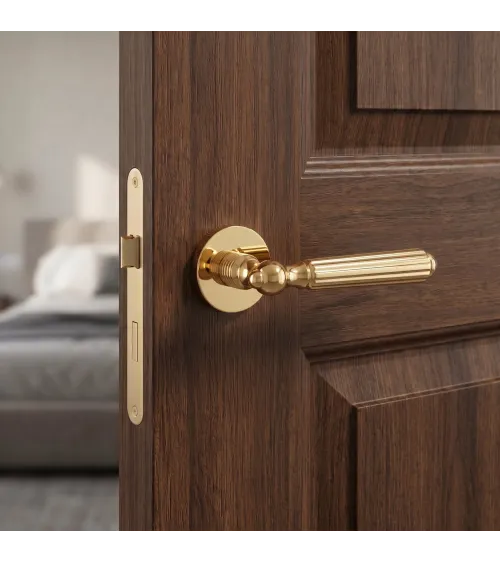 Poignée de porte or poli TIARELLA poignée design