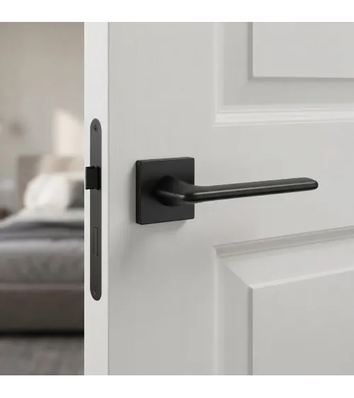 Poignée de porte noire LILA poignée design