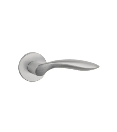 Poignée de porte STILE PULIA en aluminium chrome satiné