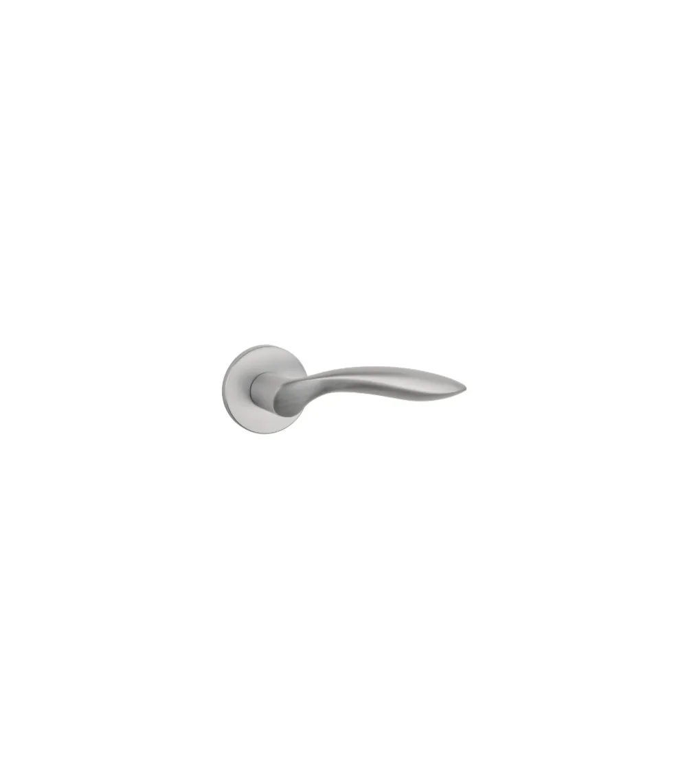 Poignée de porte STILE PULIA en aluminium chrome satiné
