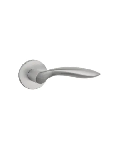 Poignée de porte STILE PULIA en aluminium chrome satiné