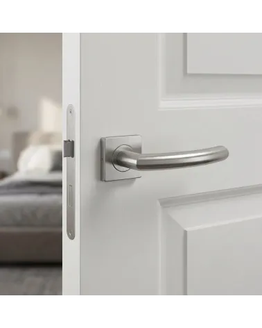 Poignée de Porte Classique au design intemporel - Modèle KVADRAT 1707