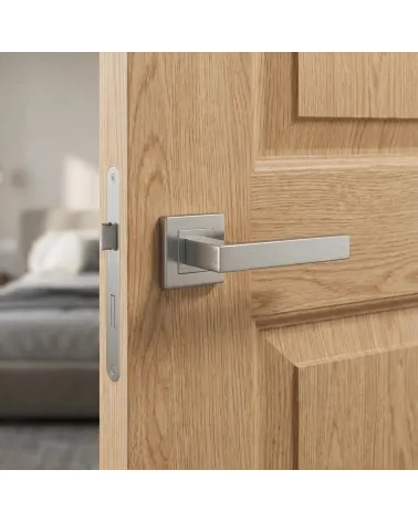 Poignée de Porte en Inox Chic et Robuste - Modèle KVADRAT 1703