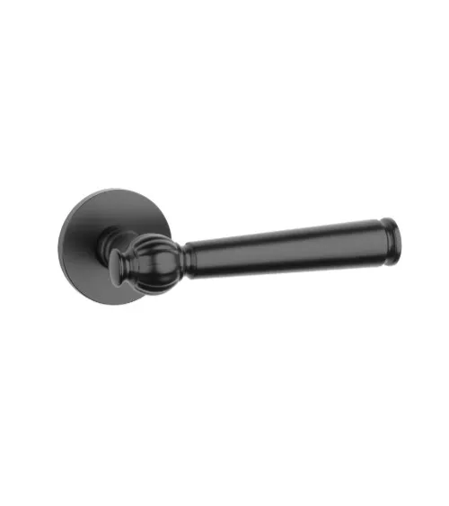 Poignée de porte STILE TUKA en aluminium noir
