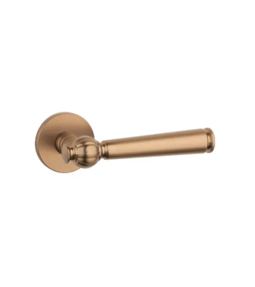 Poignée de porte STILE TUKA en aluminium marron clair