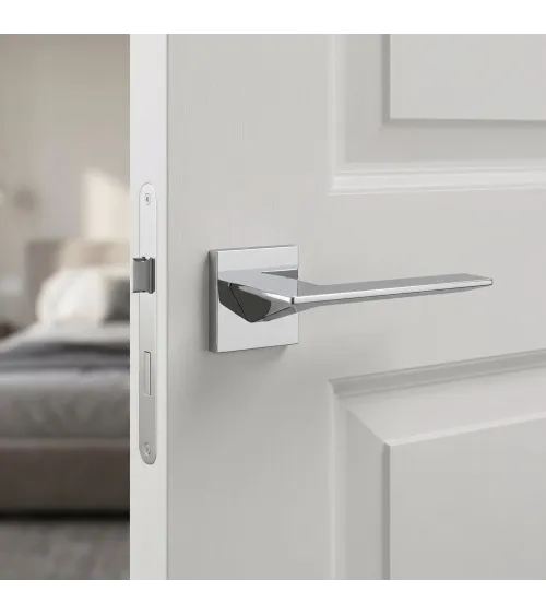 Poignée de porte chrome poli VIP poignée design