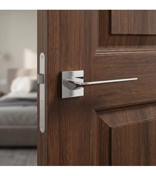 Poignée de porte chrome poli VIP poignée design