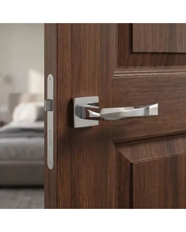 Poignée de Porte en Zamak Raffinée et Solide - Modèle PHENIX