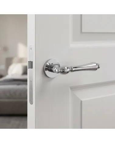 Poignées de porte d'intérieur chrome poli originales | MILLAPOIGNEES