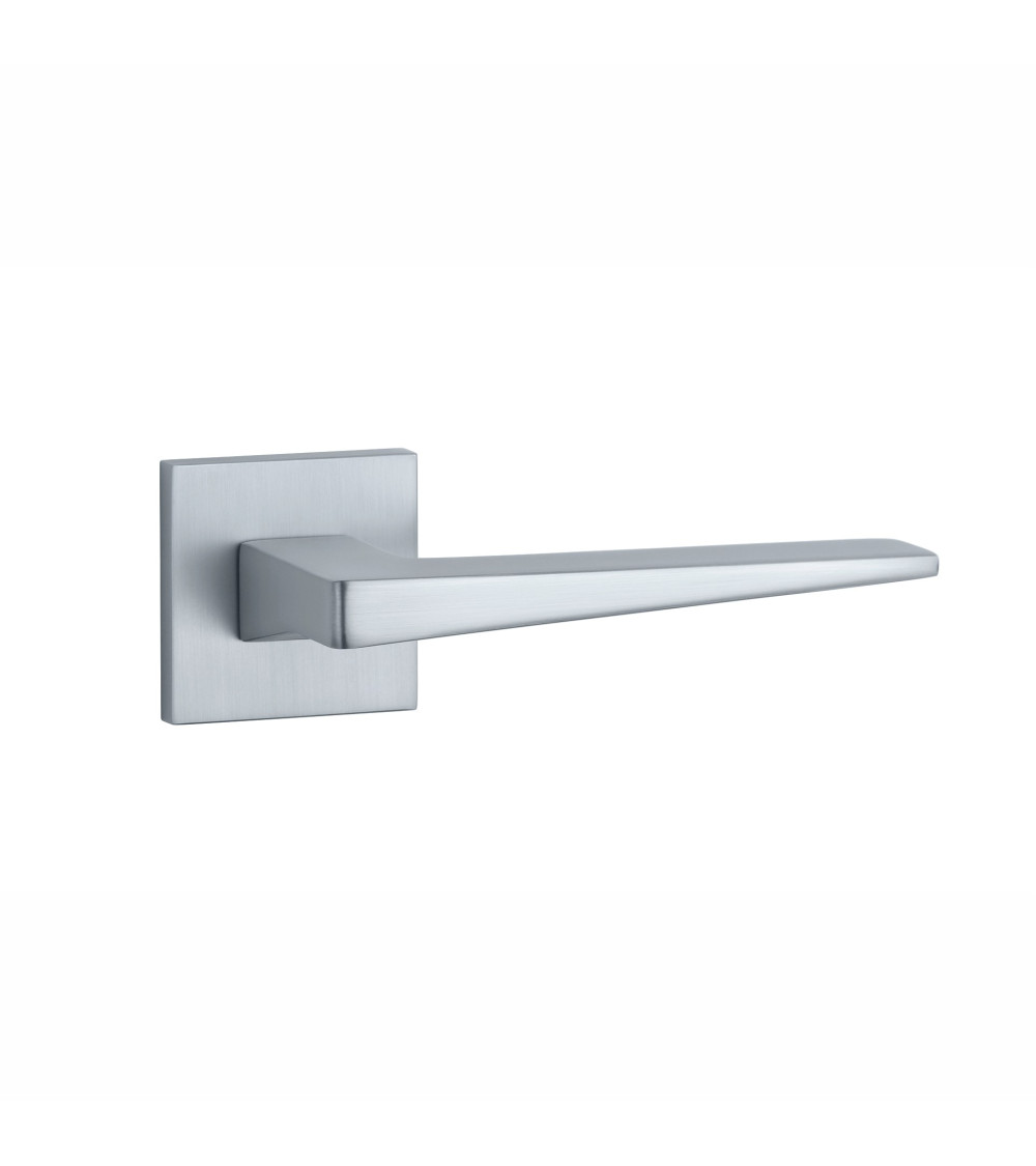 Poignée de porte chrome satiné EDA poignée design
