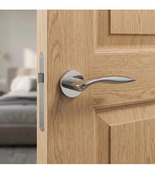 Poignée de porte en zamak ROBINE quincaillerie design