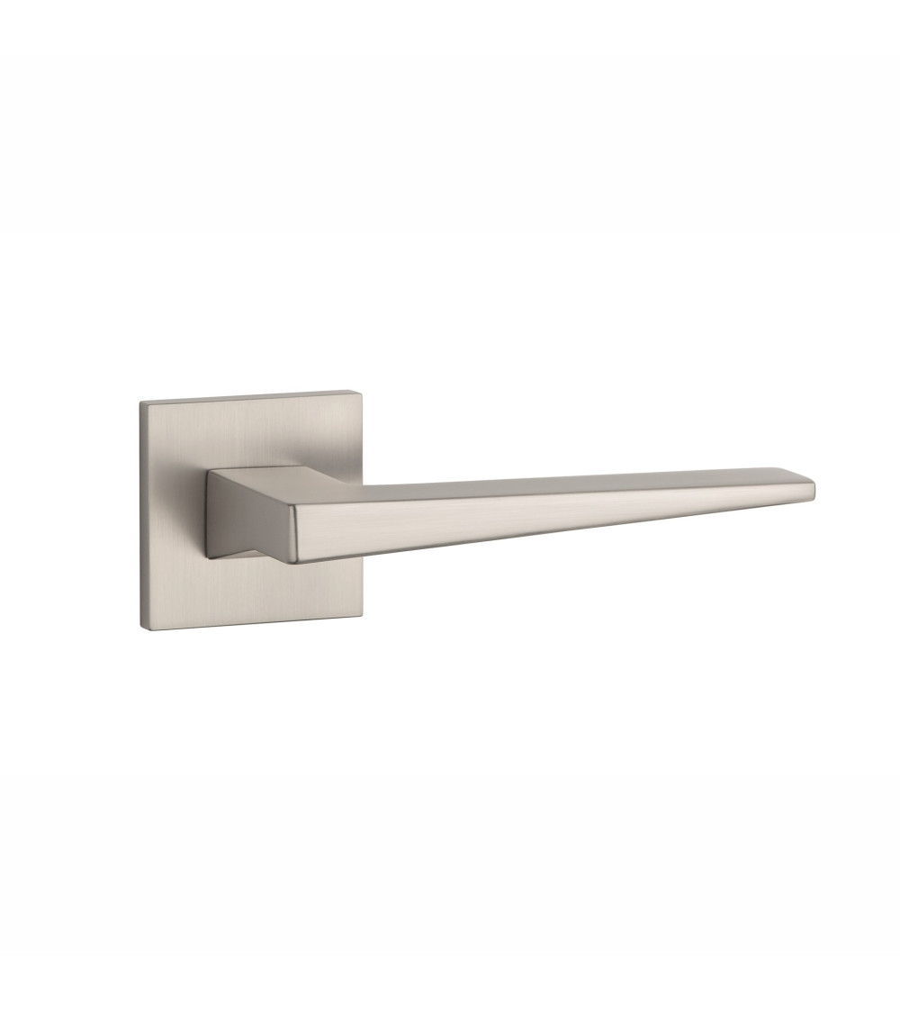 Poignée de porte nickel brossé EDA poignée design