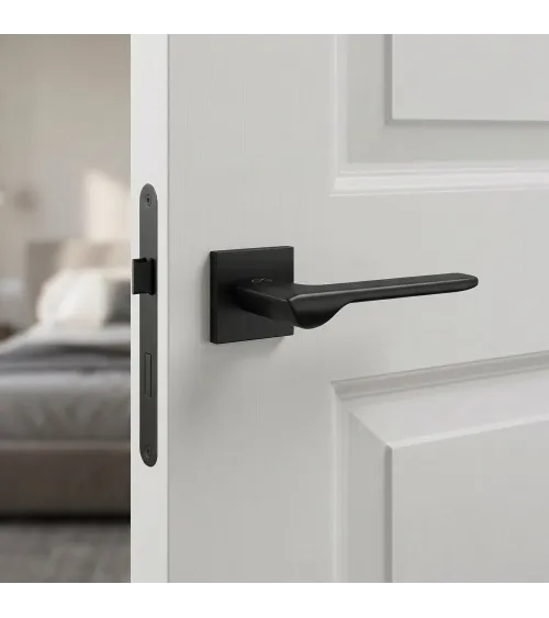 Poignée de porte noire LIGNE poignée design