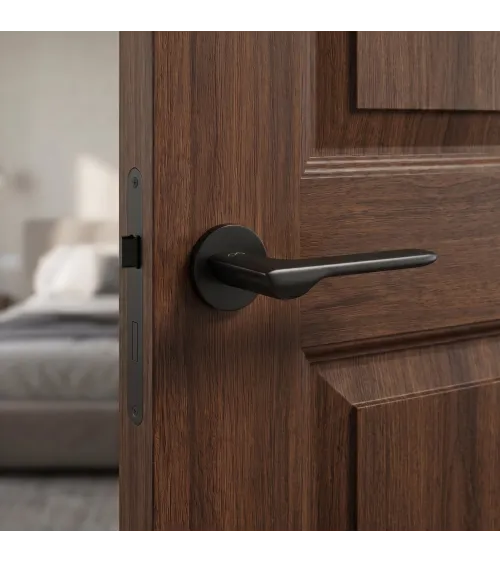 Poignée de porte noire LIGNE poignée design