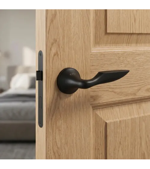 Poignée de porte noire DOUCE poignée design