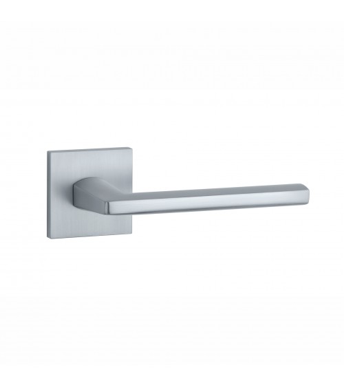 Poignée de porte chrome satiné EURA poignée design