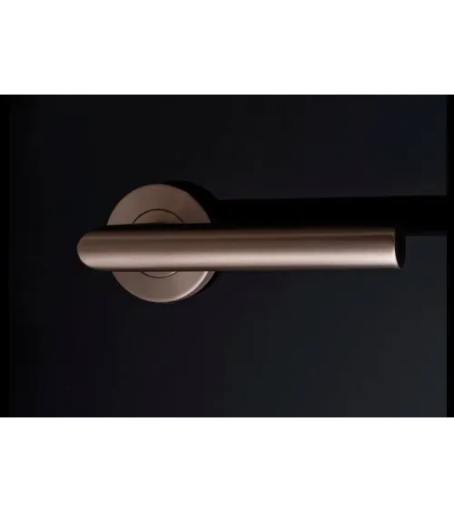 Poignée de porte Altesse bronze PVD, Grade 3 usage intensif