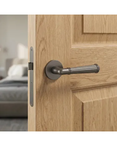 Poignée de porte ARIDA Anthracite | Millapoignées