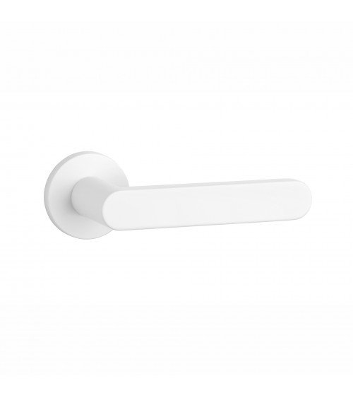 Poignée de porte coloris blanche ALORA poignée design
