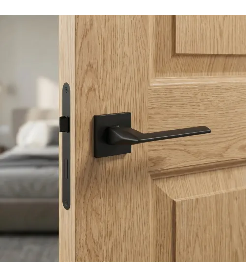 Poignée de porte noire EVER poignée design
