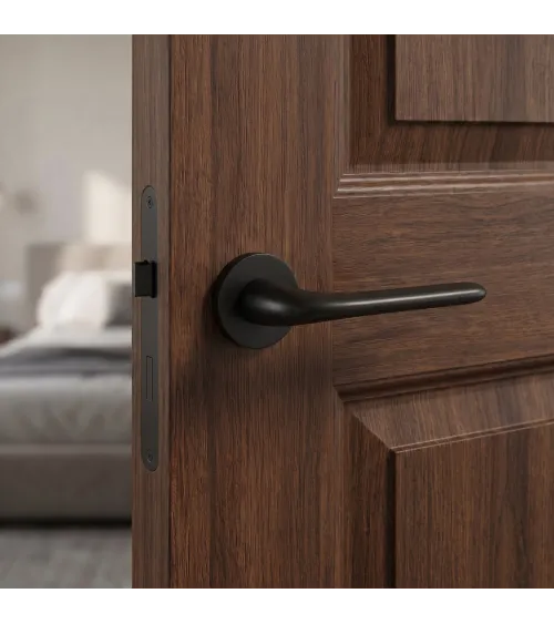 Poignée de porte Noire AZALIA poignée design