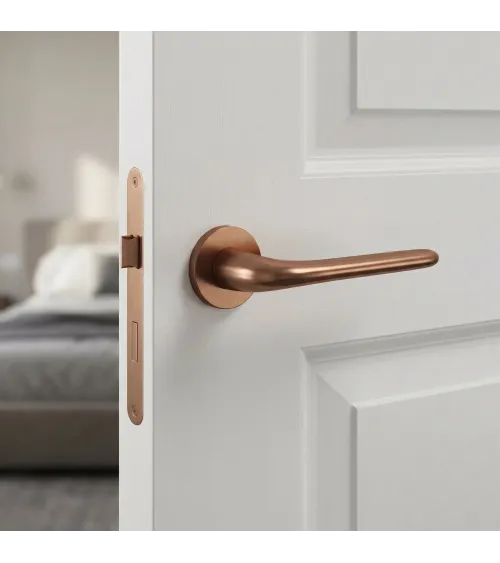 Poignée de porte Cuivre AZALIA poignée design