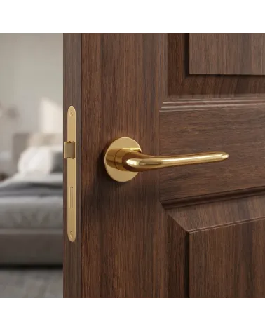 Poignée de Porte Or Chic pour une déco prestigieuse - Modèle AZALIA