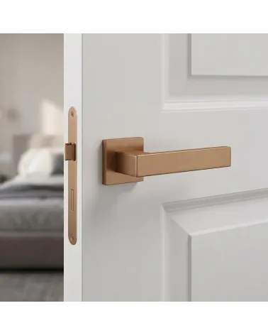 Poignée de Porte en Zamak Robuste et Résistant - Modèle PINA
