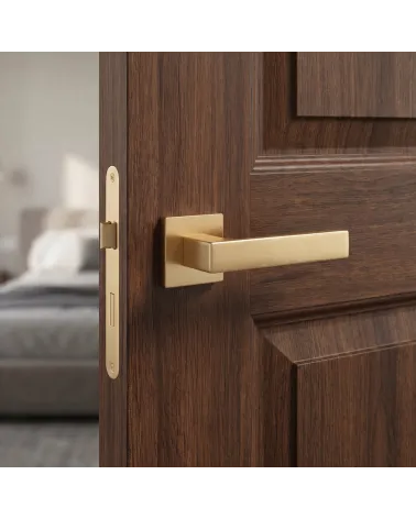 Poignée de Porte Or Mat Splendide et Raffinée - Modèle PINA