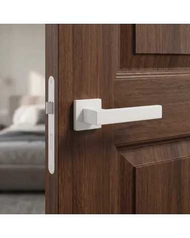 Poignée de Porte Blanche pour une déco fraîche et lumineuse - PINA