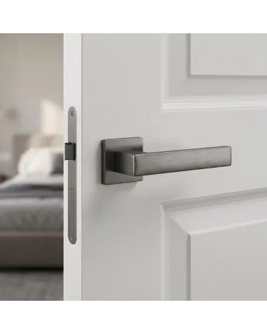 Poignée de Porte Anthracite pour une ambiance élégante - Modèle PINA