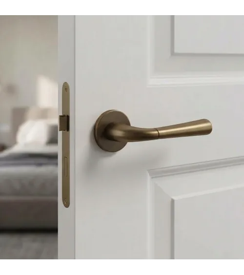 Poignée de porte bronze mat Mandelli Start poignée design