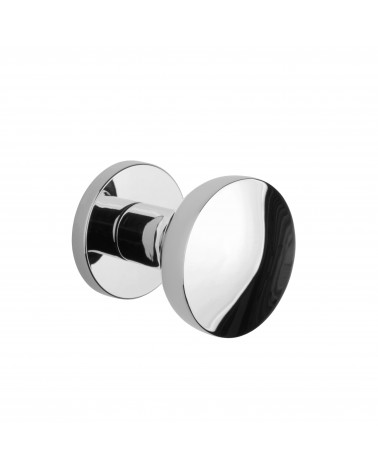 Bouton de porte noir MESA Rond mobile -  poignée design