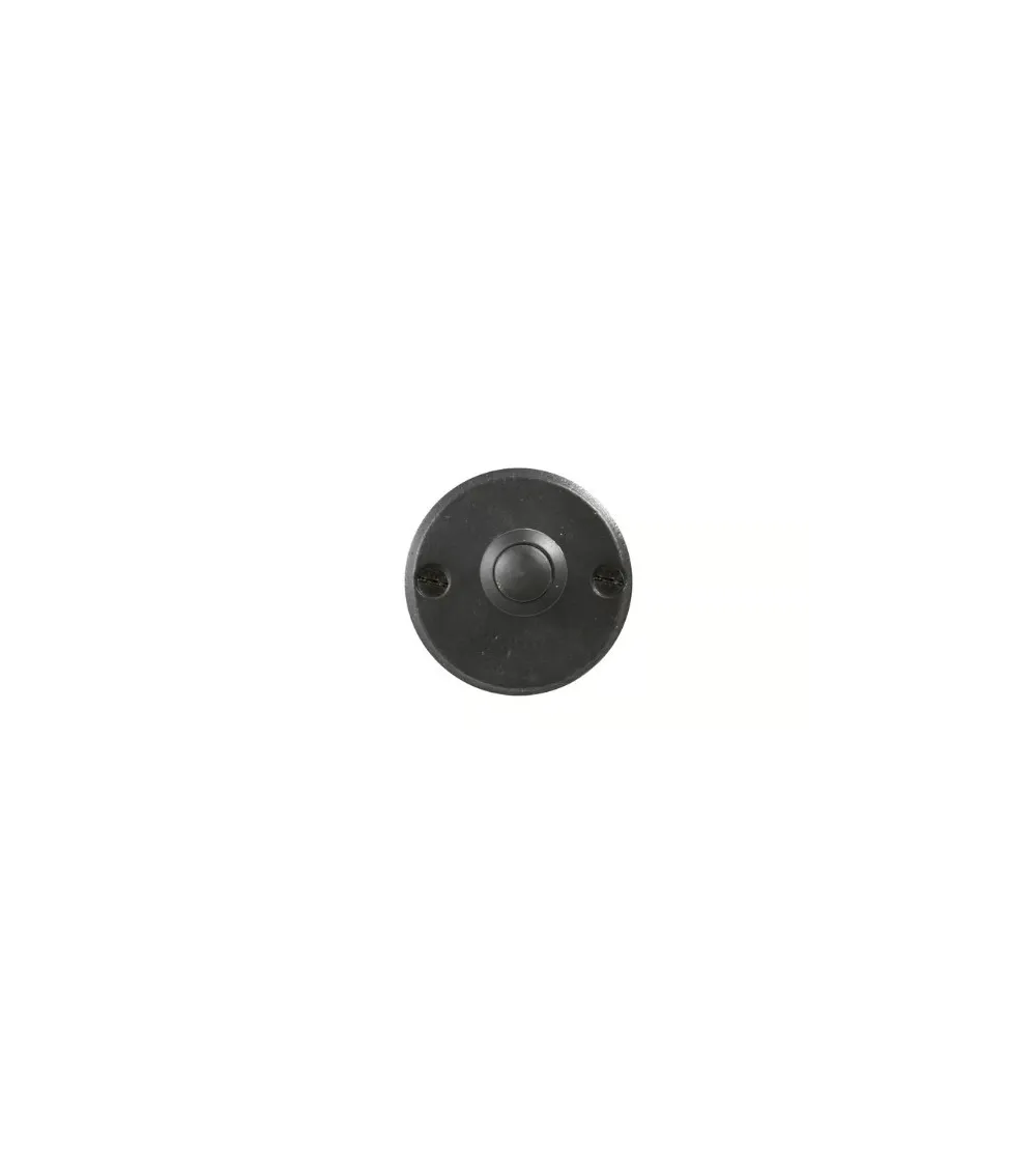 Sonnette ronde Dauby Pure en bronze - bouton de sonnette 50R | MillaPoignees