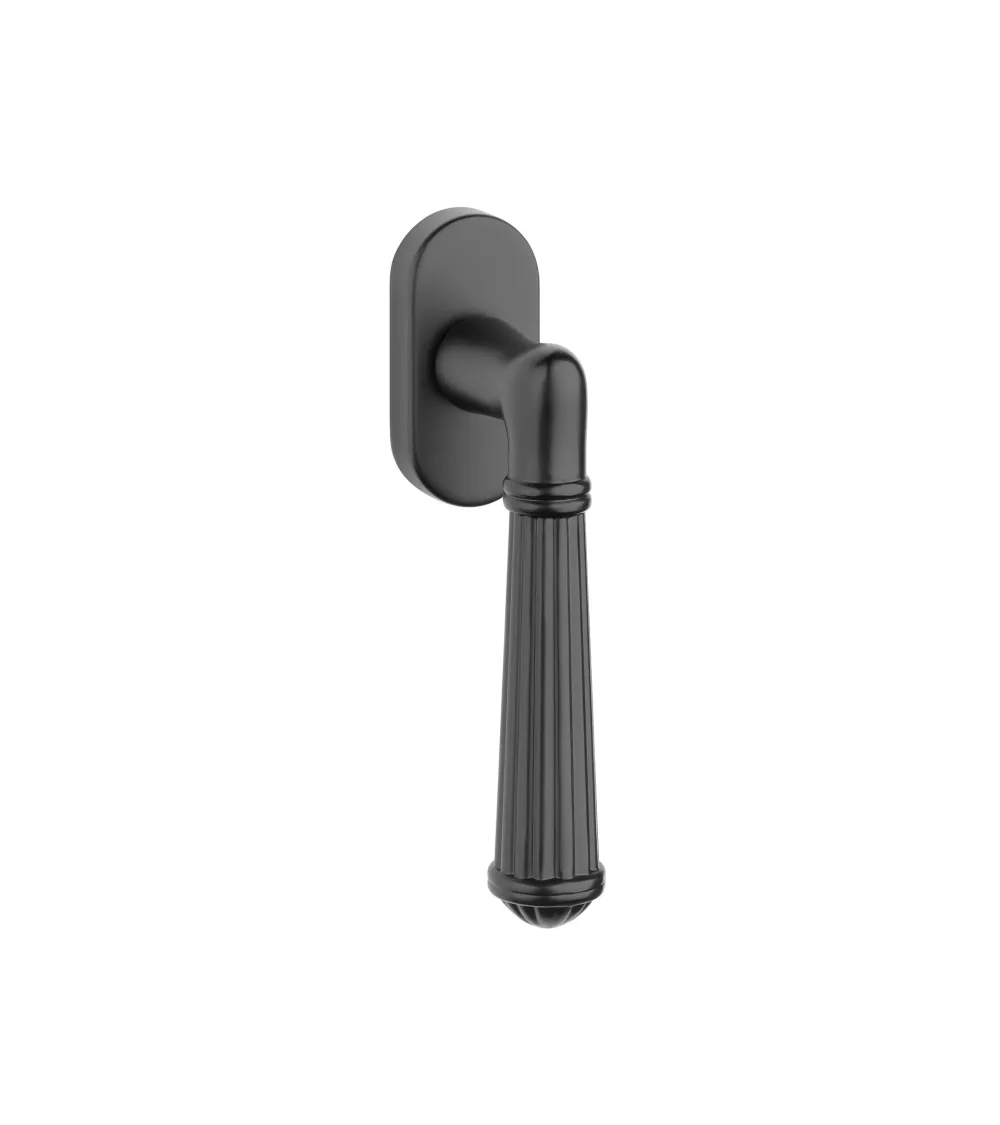 Poignée de fenêtre ARIDA noire mate en aluminium